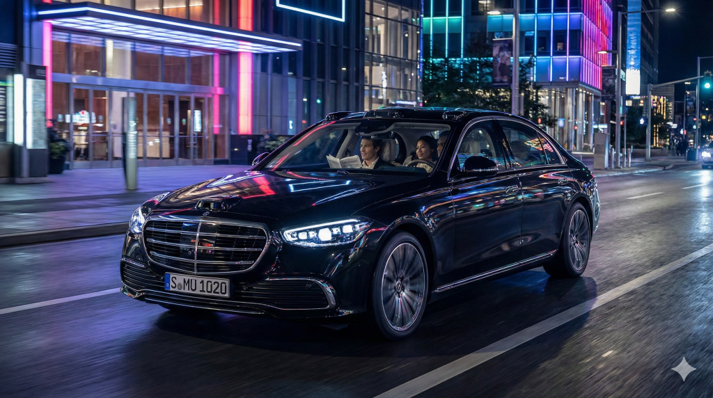 Autonomes Fahren Mercedes Uber