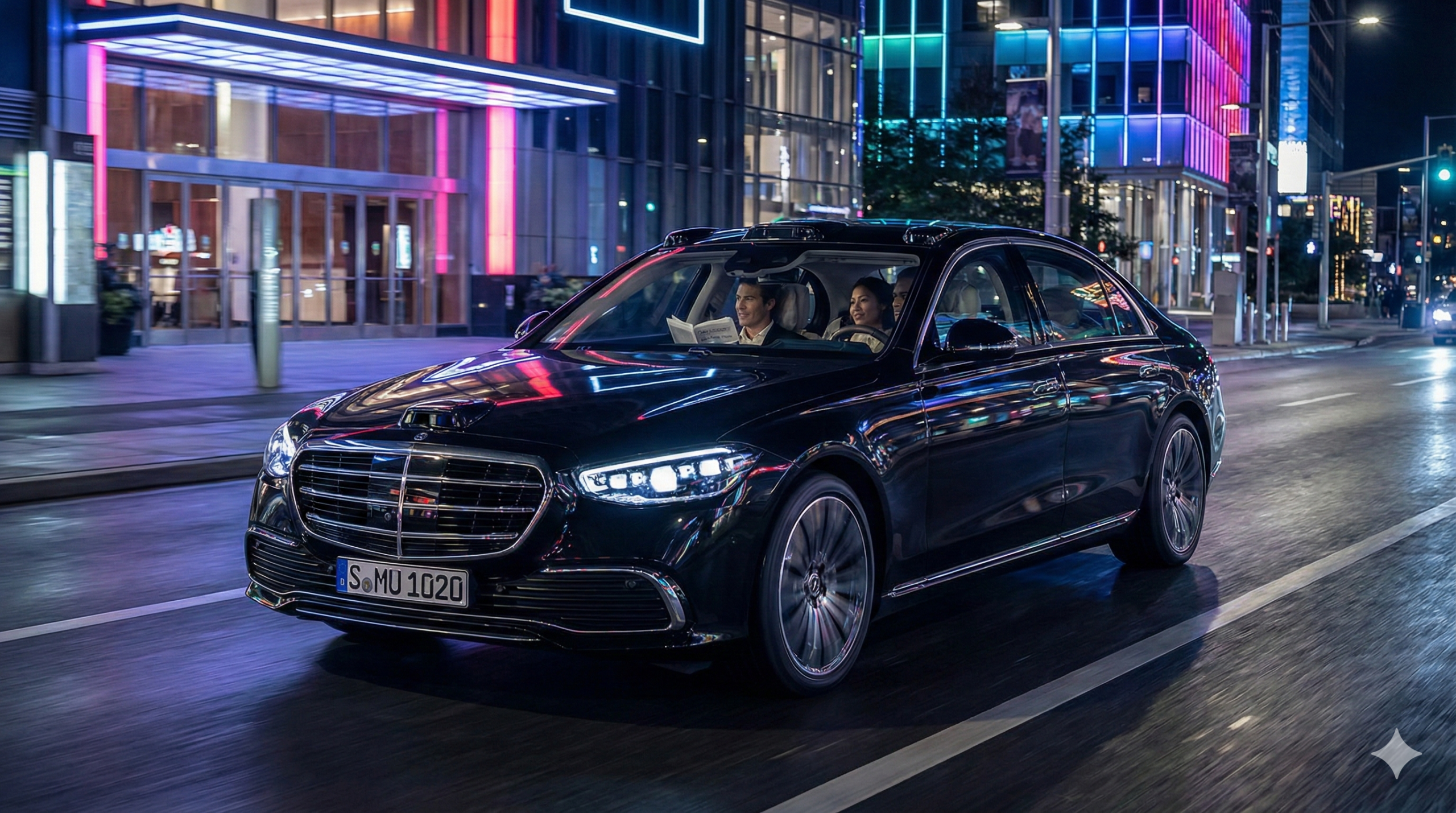 Autonomes Fahren Mercedes Uber