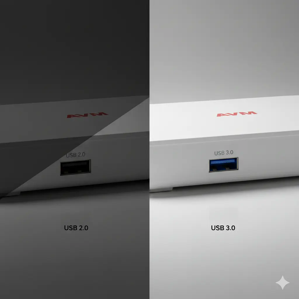 Fritzbox 4630 vs 7530 AX USB 3.0