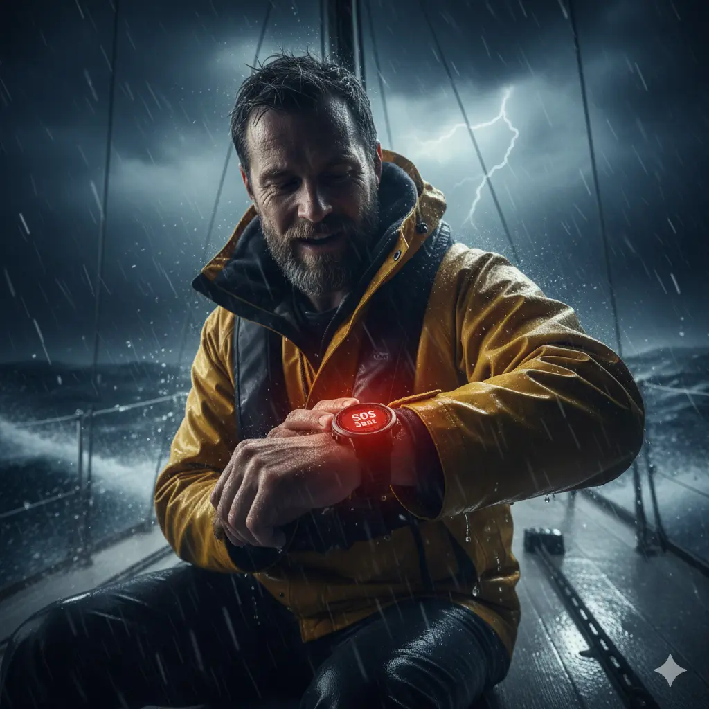 Garmin quatix 8 Pro: SOS am Handgelenk