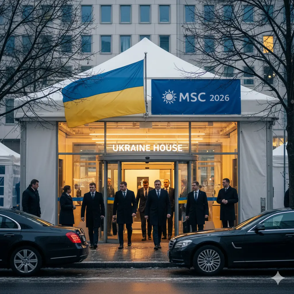Münchner Sicherheitskonferenz 2026 Ukraine House