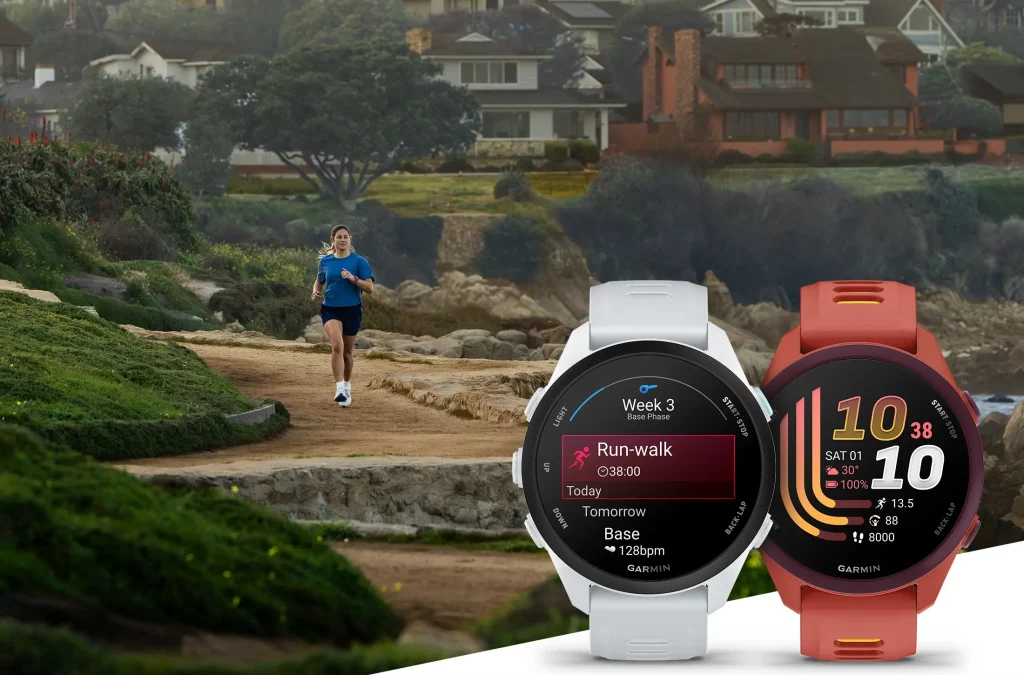 Forerunner 70 vs 170 zwei Garmin-Laufuhren im Vergleich nebeneinander