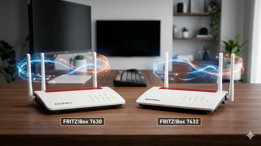 Fritzbox 7630 vs 7632 Vergleich