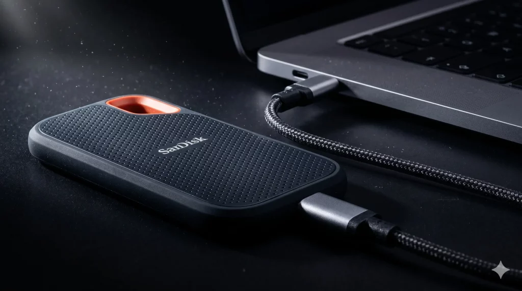 Sandisk Extreme 2 TB Portable SSD Test