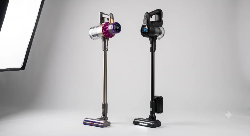 Dyson V15 vs Bosch Unlimited 10