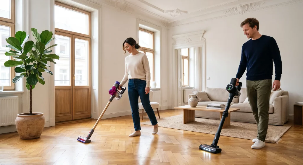 Dyson V15 vs. Bosch Unlimited 10